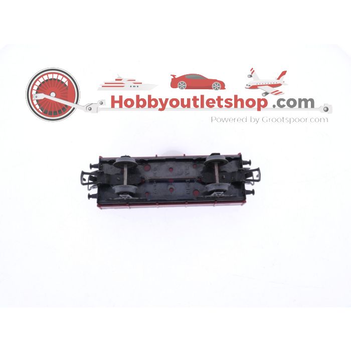 Schaal H0 Märklin en Electrotren 4503, 4607, 4612 en 2777 set van 4 goederenwagens van de DB #8106