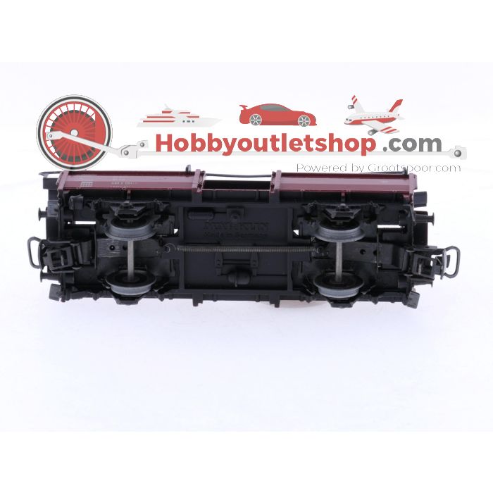 Schaal H0 Märklin en Electrotren 4503, 4607, 4612 en 2777 set van 4 goederenwagens van de DB #8106