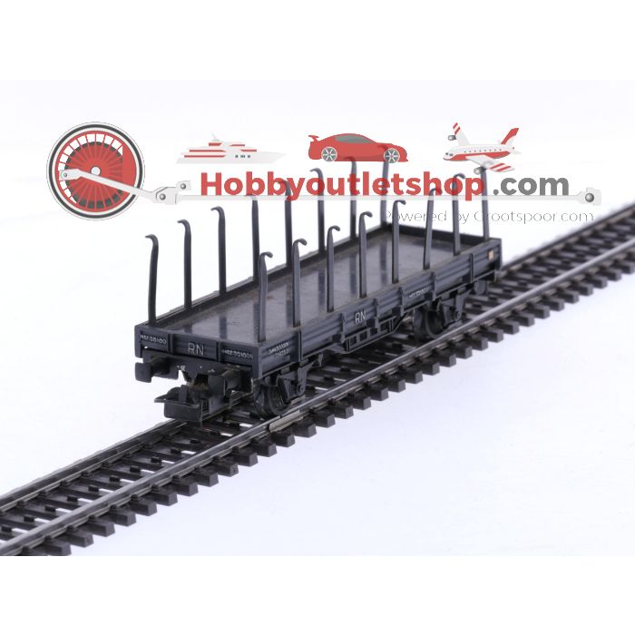 Schaal H0 Märklin en Electrotren 4503, 4607, 4612 en 2777 set van 4 goederenwagens van de DB #8106