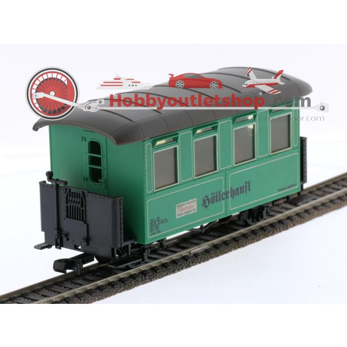 Schaal 0e Fleischmann Magic Train 2303, 2310 en 2333 set van 3 personenrijtuigen van de DRG #8118 - sku: 20250826121004 - Gebruikt - Zeer goede staat - Afbeelding 3