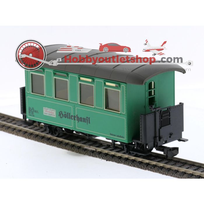 Schaal 0e Fleischmann Magic Train 2303, 2310 en 2333 set van 3 personenrijtuigen van de DRG #8118 - sku: 20250826121004 - Gebruikt - Zeer goede staat - Afbeelding 6