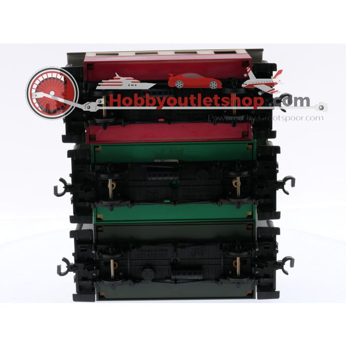 Schaal 0e Fleischmann Magic Train 2303, 2310 en 2333 set van 3 personenrijtuigen van de DRG #8118 - sku: 20250826121004 - Gebruikt - Zeer goede staat - Afbeelding 15