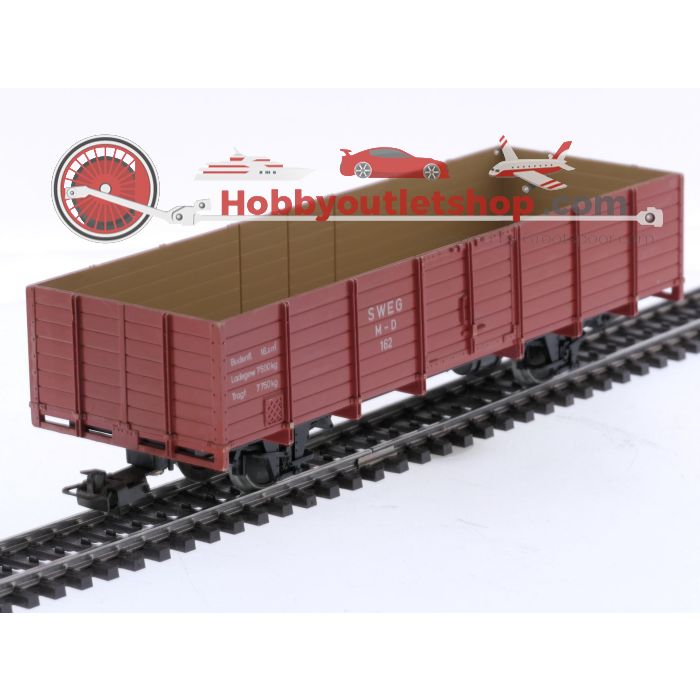 Schaal 0e Märklin Minex 4450 open goederenwagen van de SWEG #8119