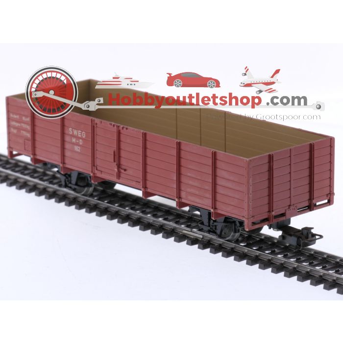 Schaal 0e Märklin Minex 4450 open goederenwagen van de SWEG #8119