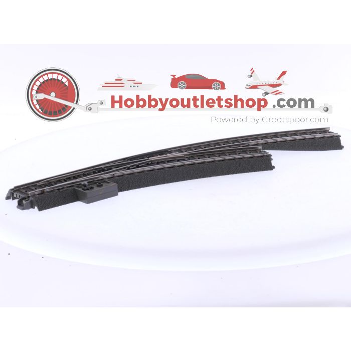 Schaal H0 Märklin 24672 meegebogen wissel rechts R1 360 mm #8122