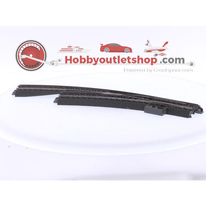 Schaal H0 Märklin 24671 meegebogen wissel links R1 360 mm #8123