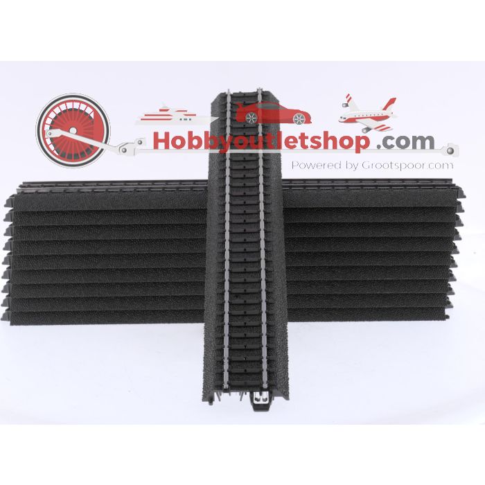 Schaal H0 Märklin 24236 rechte rails 236 mm C-Rails 10st. #8124 - sku: 20250827090640 - Used - Very good condition - Photo 4