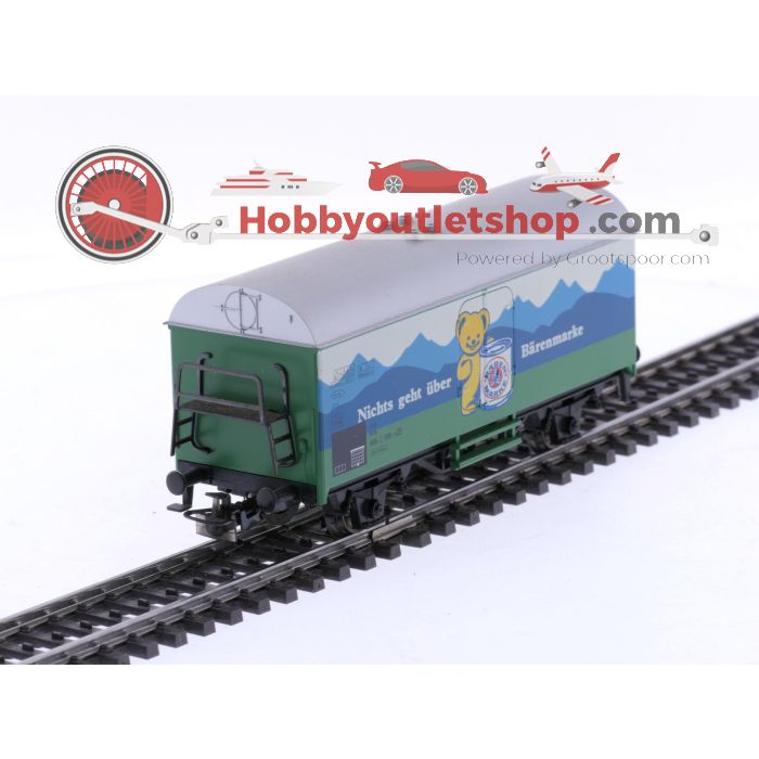 Schaal H0 Märklin 4485 koelwagen 'Nichts geht über Bärenmarke' van de DB #8128