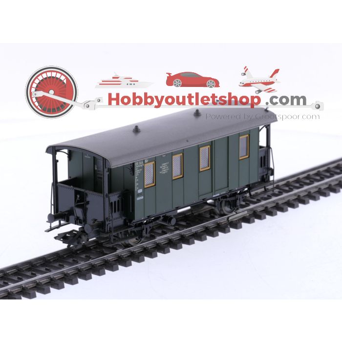 Schaal H0 Märklin 4301 en 4303 personenrijtuigen set van de DB #8133