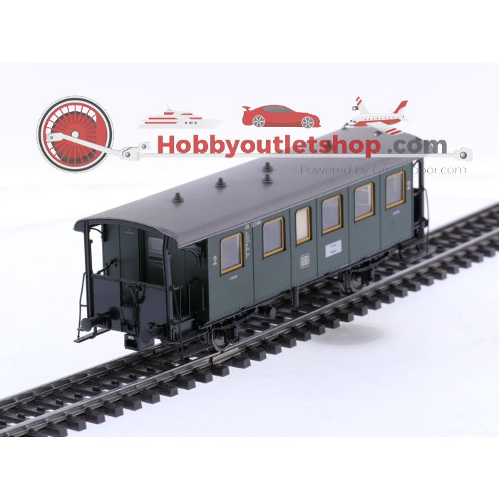 Schaal H0 Märklin 4301 en 4303 personenrijtuigen set van de DB #8133