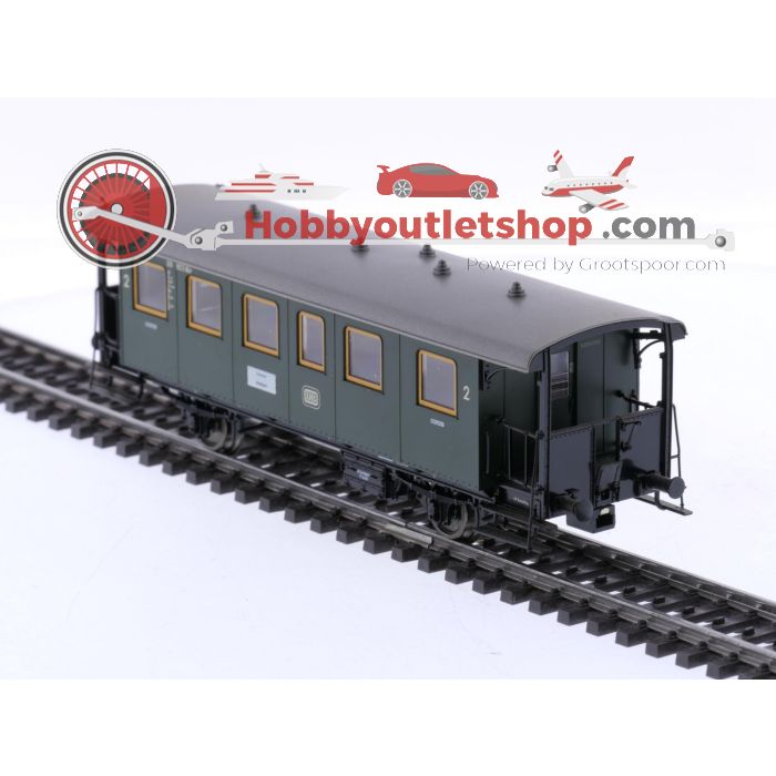Schaal H0 Märklin 4301 en 4303 personenrijtuigen set van de DB #8133