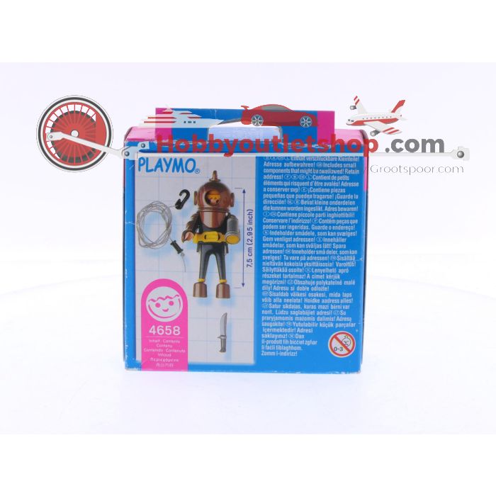 Playmobil 4658 diepzee duiker #8134