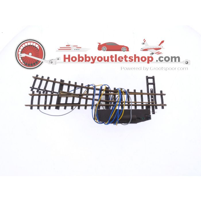 Schaal H0m Bemo 4206 000 elektrische wissel rechts 12° R = 515 mm #8144