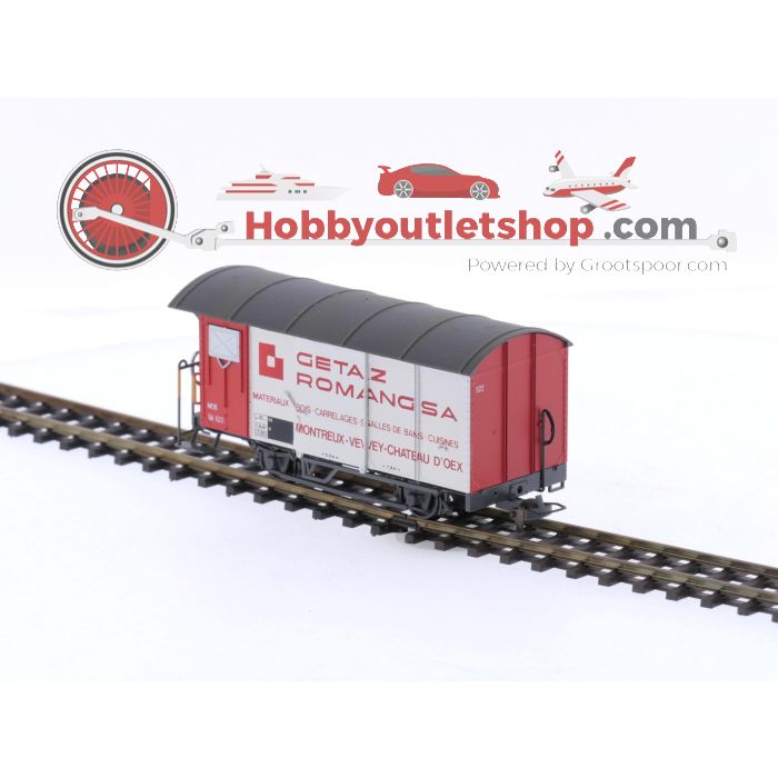 Schaal H0m Bemo gesloten goederenwagen Gk 522 Gataz Romangsa van de MOB #8160 - sku: 20250903091142 - Gebraucht - Sehr guter Zustand - Bild 2