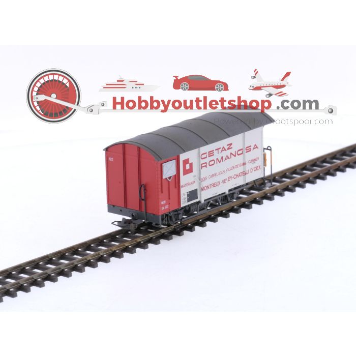 Schaal H0m Bemo gesloten goederenwagen Gk 522 Gataz Romangsa van de MOB #8160 - sku: 20250903091142 - Gebraucht - Sehr guter Zustand - Bild 3