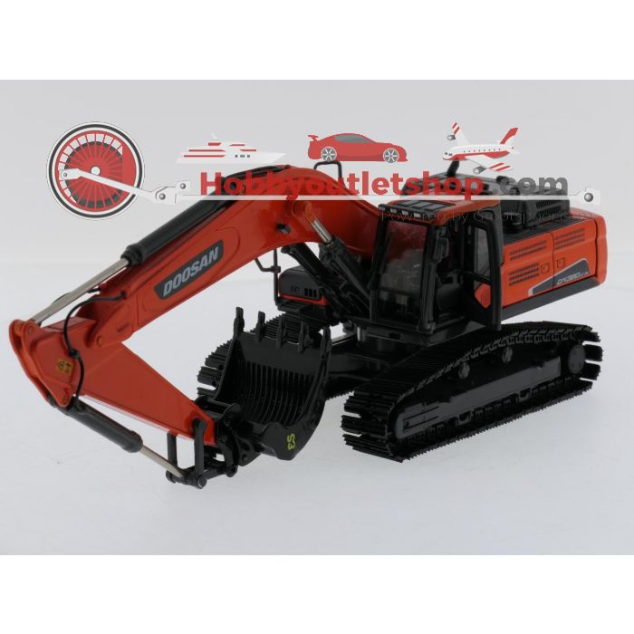 Schaal 1:50 Doosan DX380LC‑9C hydraulische graafmachine #8259
