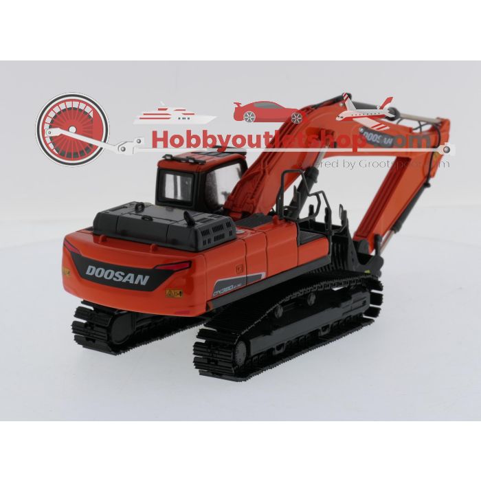 Schaal 1:50 Doosan DX380LC‑9C hydraulische graafmachine #8259