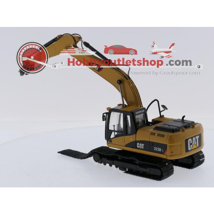 Schaal 1:50 Norscot 55282 Caterpillar Cat 323D L graafmachine BASTLER #8260