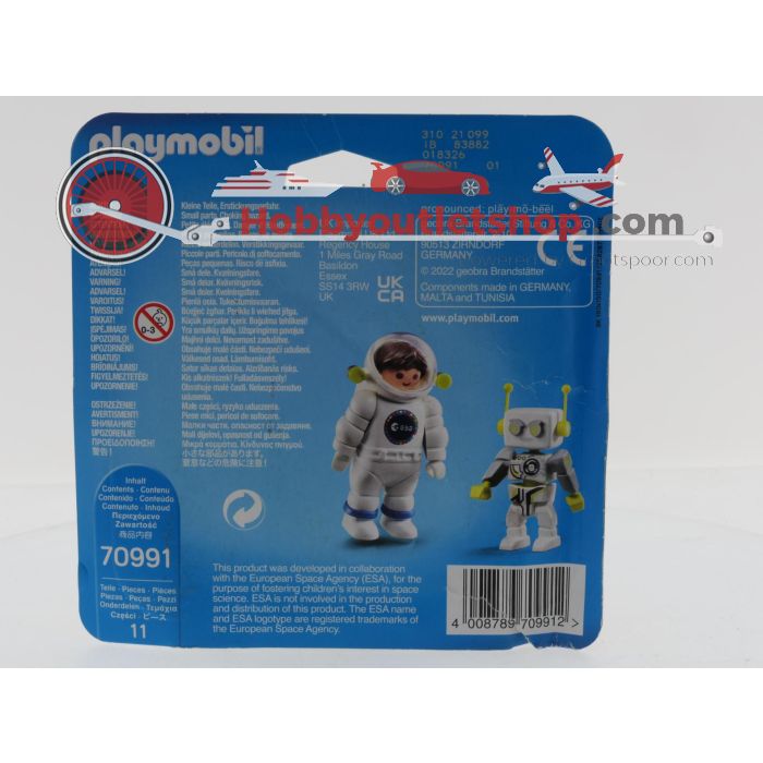 Playmobil 70991 DuoPack ESA-astronaut en ROBert #8263 - sku: 20250916025647 - Used - Very good condition - Photo 2