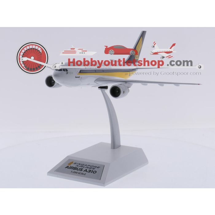 Schaal 1:200 WB Models WB-A310-001 Airbus A310 - 222 Singapore Airlines Reg. 9V-STN #8265