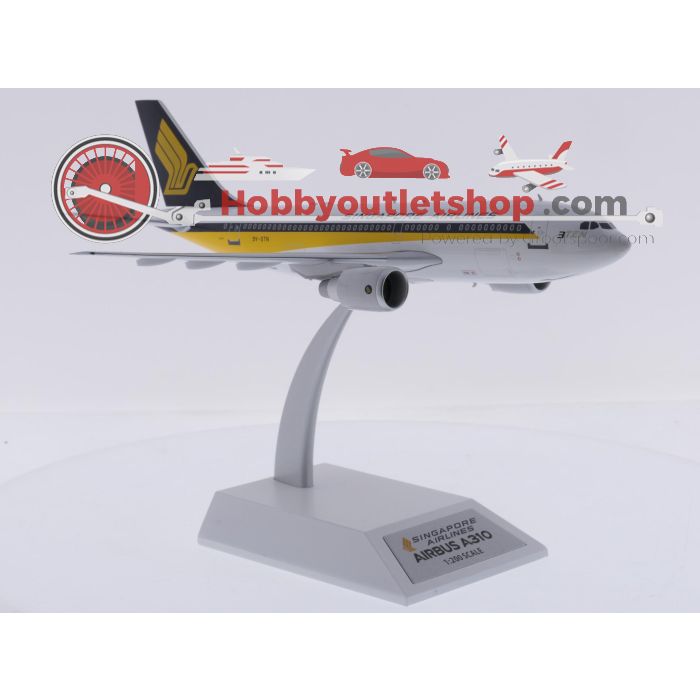 Schaal 1:200 WB Models WB-A310-001 Airbus A310 - 222 Singapore Airlines Reg. 9V-STN #8265