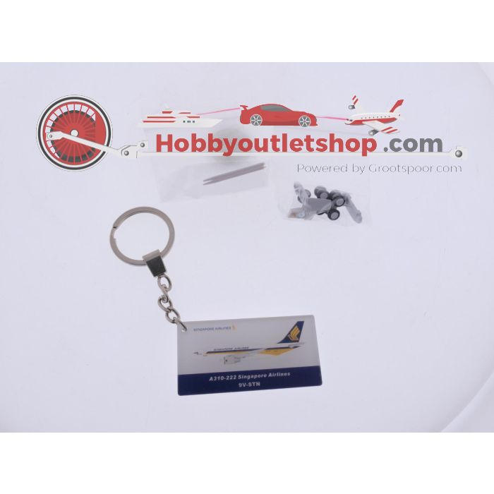 Schaal 1:200 WB Models WB-A310-001 Airbus A310 - 222 Singapore Airlines Reg. 9V-STN #8265