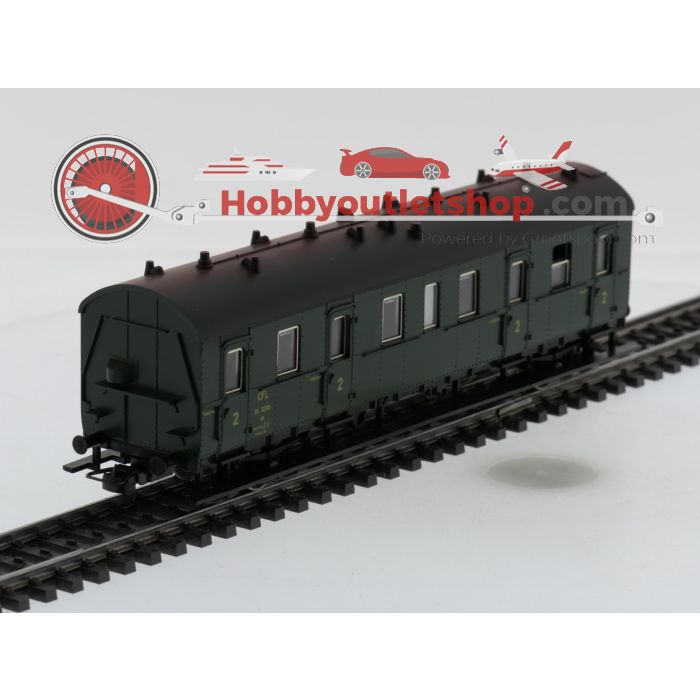 Schaal H0 Märklin 43971 4 Lokaal-personenrijtuigen uit de '50-er jaren '50 jaar CFL' van de CFL #8271