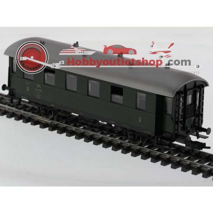 Schaal H0 Märklin 43971 4 Lokaal-personenrijtuigen uit de '50-er jaren '50 jaar CFL' van de CFL #8271