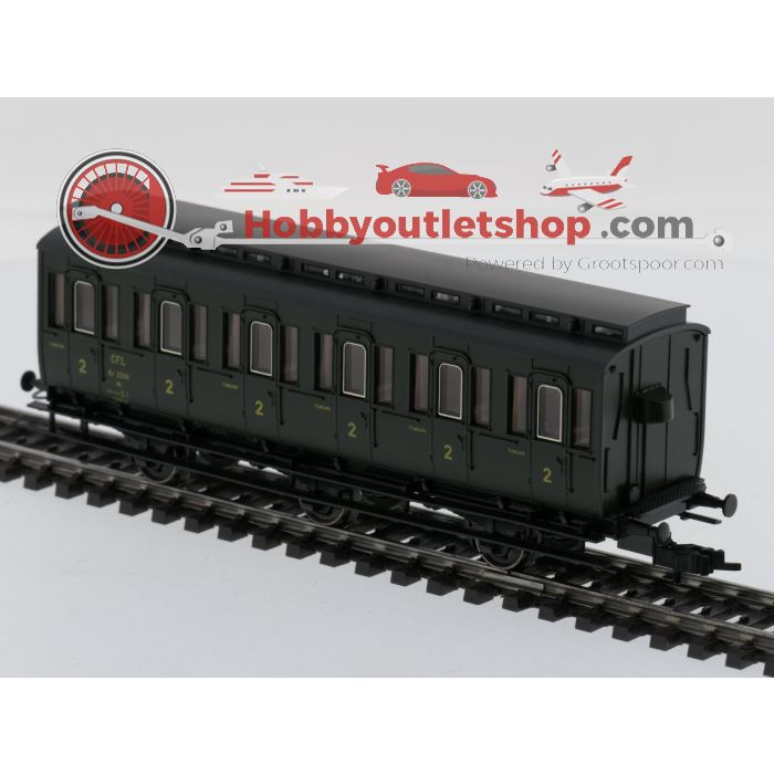 Schaal H0 Märklin 43971 4 Lokaal-personenrijtuigen uit de '50-er jaren '50 jaar CFL' van de CFL #8271