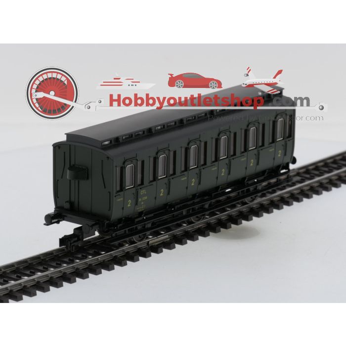 Schaal H0 Märklin 43971 4 Lokaal-personenrijtuigen uit de '50-er jaren '50 jaar CFL' van de CFL #8271