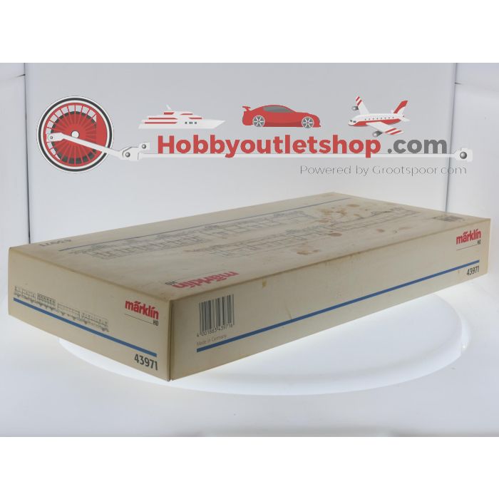 Schaal H0 Märklin 43971 4 Lokaal-personenrijtuigen uit de '50-er jaren '50 jaar CFL' van de CFL #8271