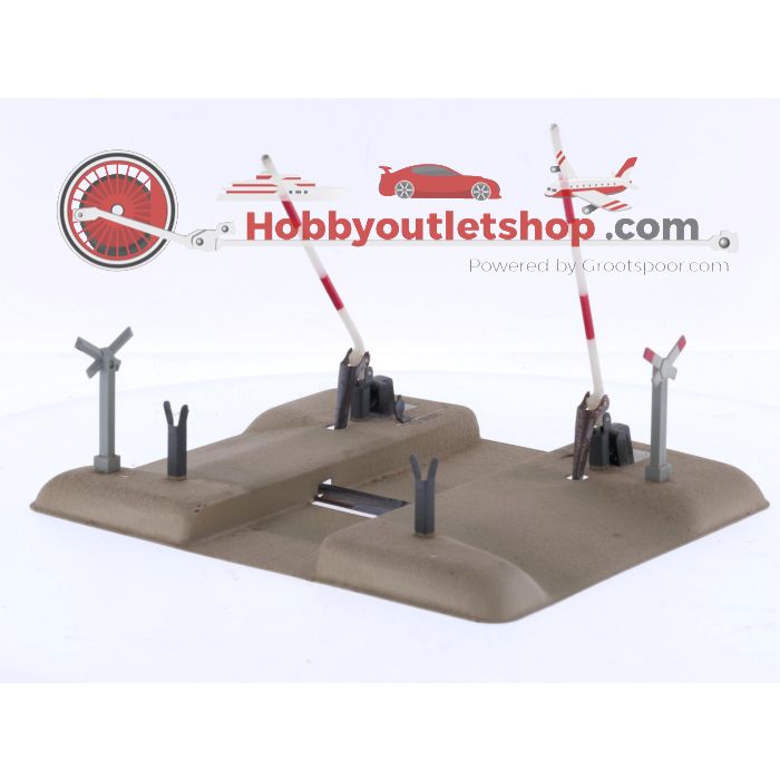 Schaal H0 Kibri 8/54/2 spoorwegovergang #8687