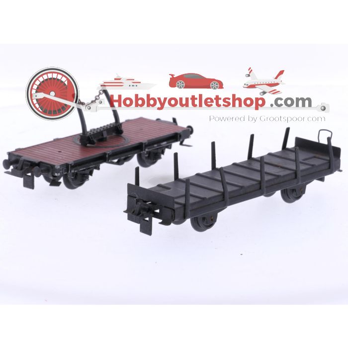 Schaal H0 Trix Express 20/66 (405), 3441, 3451 en 3454 set van 8 goederenwagens van de DB #8688 - sku: 20250925011114 - Gebraucht - Angemessener Zustand - Bild 3