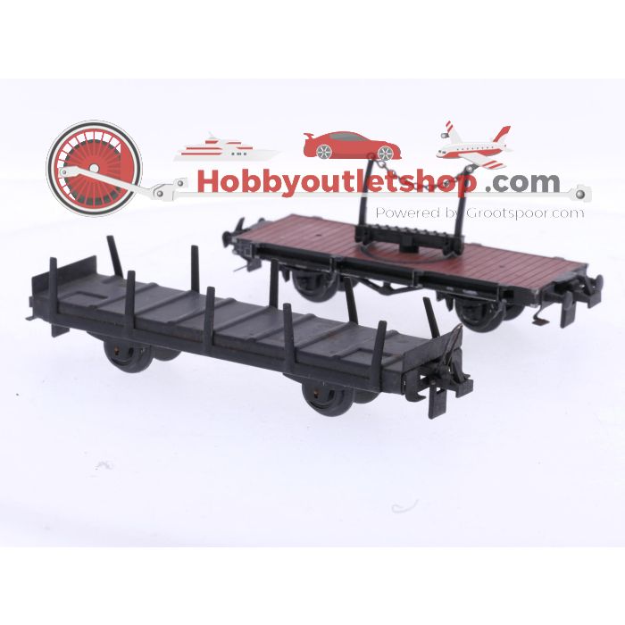 Schaal H0 Trix Express 20/66 (405), 3441, 3451 en 3454 set van 8 goederenwagens van de DB #8688 - sku: 20250925011114 - Gebraucht - Angemessener Zustand - Bild 4