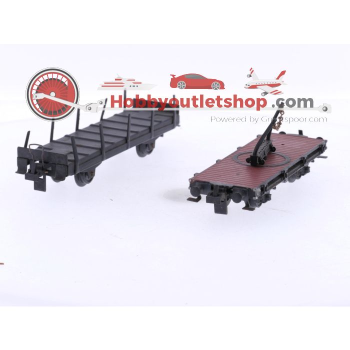 Schaal H0 Trix Express 20/66 (405), 3441, 3451 en 3454 set van 8 goederenwagens van de DB #8688 - sku: 20250925011114 - Gebraucht - Angemessener Zustand - Bild 5