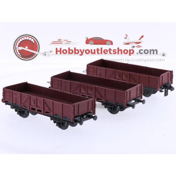 Schaal H0 Trix Express 20/66 (405), 3441, 3451 en 3454 set van 8 goederenwagens van de DB #8688 - sku: 20250925011114 - Gebraucht - Angemessener Zustand - Bild 9