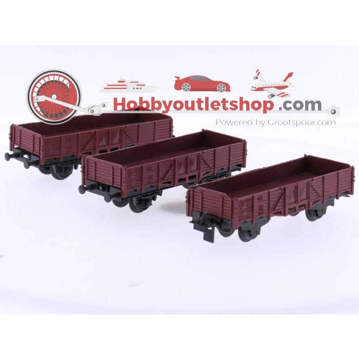 Schaal H0 Trix Express 20/66 (405), 3441, 3451 en 3454 set van 8 goederenwagens van de DB #8688 - sku: 20250925011114 - Gebraucht - Angemessener Zustand - Bild 10