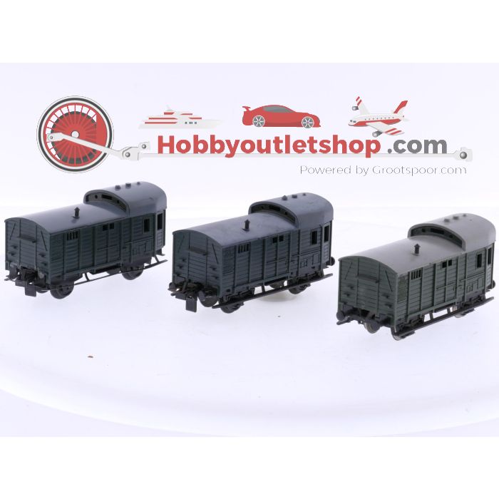 Schaal H0 Trix Express 20/66 (405), 3441, 3451 en 3454 set van 8 goederenwagens van de DB #8688 - sku: 20250925011114 - Gebraucht - Angemessener Zustand - Bild 13