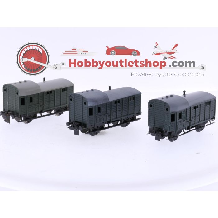 Schaal H0 Trix Express 20/66 (405), 3441, 3451 en 3454 set van 8 goederenwagens van de DB #8688 - sku: 20250925011114 - Gebraucht - Angemessener Zustand - Bild 15