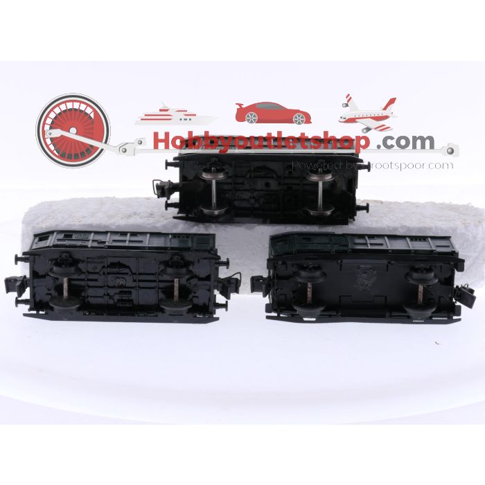 Schaal H0 Trix Express 20/66 (405), 3441, 3451 en 3454 set van 8 goederenwagens van de DB #8688 - sku: 20250925011114 - Gebraucht - Angemessener Zustand - Bild 17