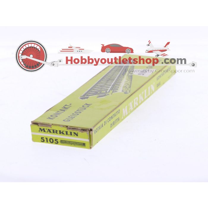 Schaal H0 Märklin 5105 aansluitrail recht M-Rails #8276