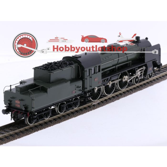 Schaal H0 Philotrain 74D stoomlocomotief serie 4000 van de NS #P321