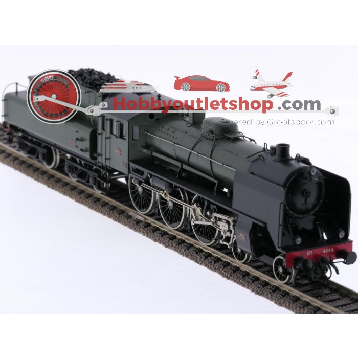 Schaal H0 Philotrain 74D stoomlocomotief serie 4000 van de NS #P321