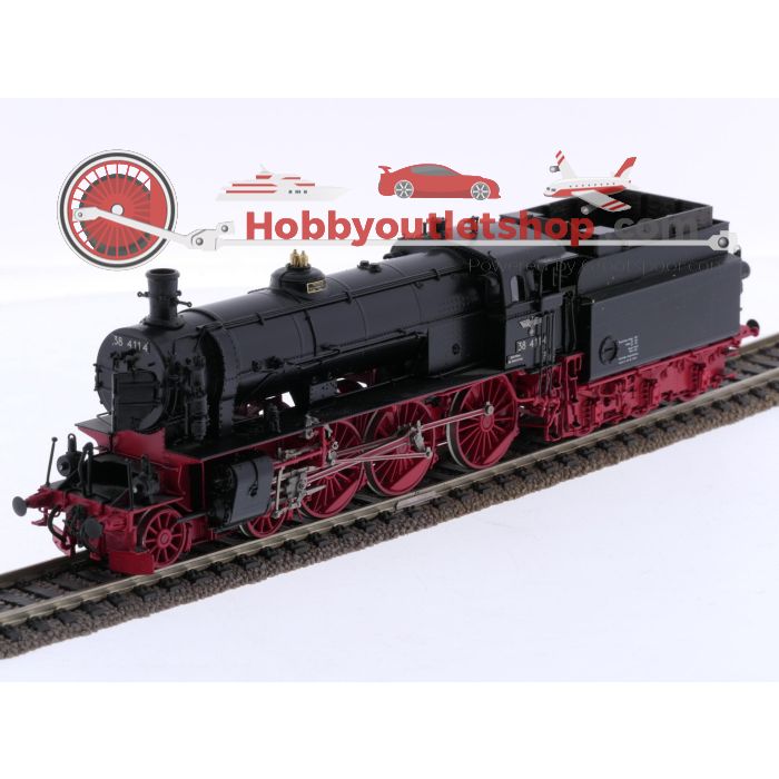 Schaal H0 Micro-Metakit 99803H stoomlocomotief BR 38 van de DRG #P323