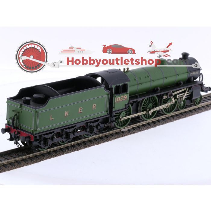 Schaal 00 DJH Models LTD 145 stoomlocomotief 4-6-0 Klasse B1 van de LNER #P327
