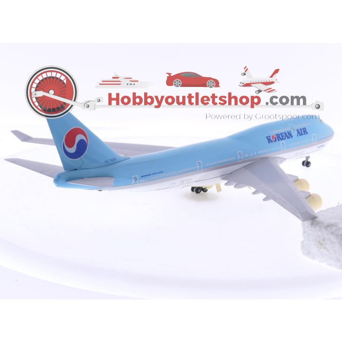 Schaal 1:250 Schabak 850/134 Boeing 747-400 Korean Air Reg. HL7494 #8285