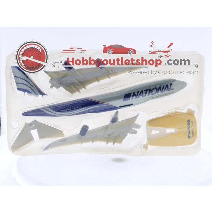 Schaal 1:250 Herpa 610445 Boeing 747-400F National Airlines 'We deliver the world' Reg. N952CA #8288