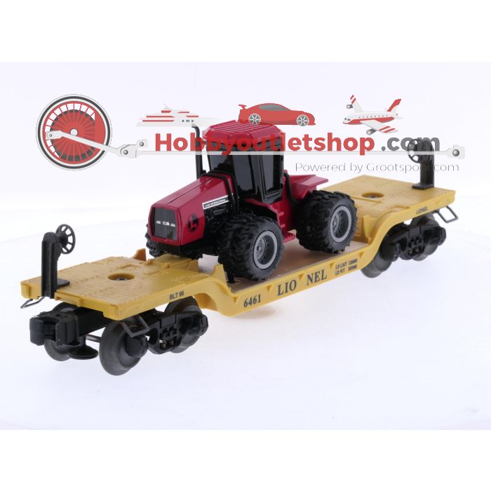 Schaal 0 Lionel 6-16957 dieplader met tractor #8386