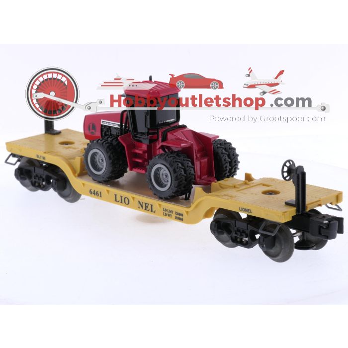 Schaal 0 Lionel 6-16957 dieplader met tractor #8386