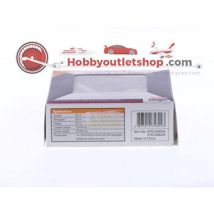 Schaal 1:500 Inflight500 IF5COM005 Comet 4 BEA Airtours Reg. G-APMC #8407 - sku: 20251104044112 - Used - Like new - Photo 3